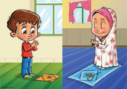 یادگیری نماز کودکان