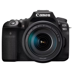 نقد و برسی دوربین عکاسی کانن Canon EOS 90D DSLR kit EF-S 18-135mm IS USM canon 90D kit 18-135mm