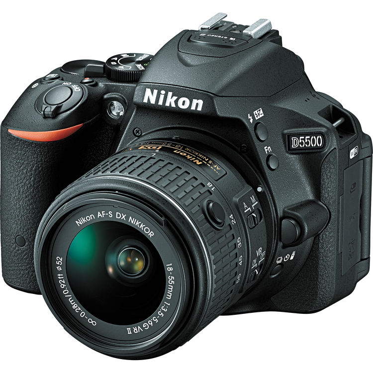 نقد و برسی دوربین عکاسی نیکون Nikon D5500 Kit 18-55mm f/3.5-5.6G VRII