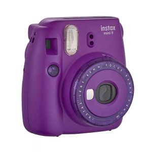 نقد و برسی دوربین عکاسی چاپ سریع فوجی Fujifilm instax mini 9 Instant Film Camera Clear Purple