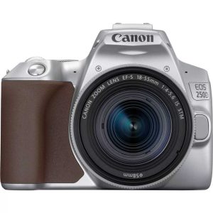 نقد و برسی دوربین عکاسی کانن CANON EOS 250D Kit EF-S 18-55 mm f/4-5.6 IS STM-Silver