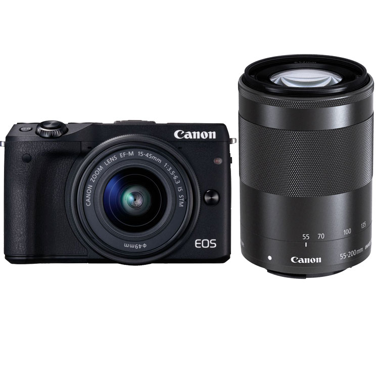 نقد و بررسی دوربین بدون آینه کانن Canon EOS M3 kit 15-45mm and 55-200mm