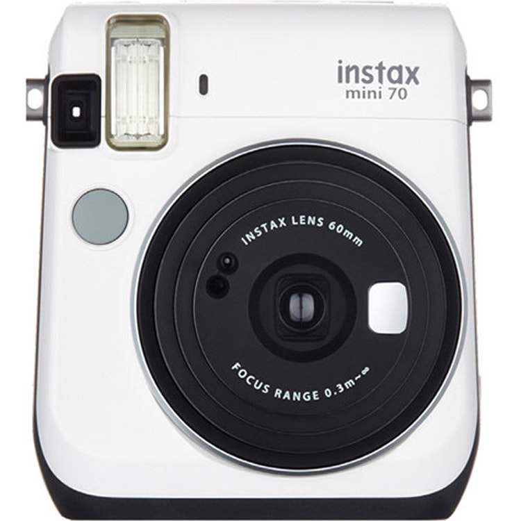 نقد و بررسی دوربین عکاسی چاپ سریع فوجی Fujifilm instax mini 70 Instant Film Camera White