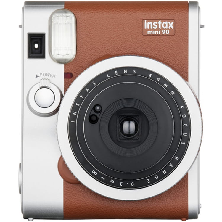 نقد و بررسی دوربین عکاسی چاپ سریع فوجی Fujifilm instax mini90 Instant Neo Classic Brown