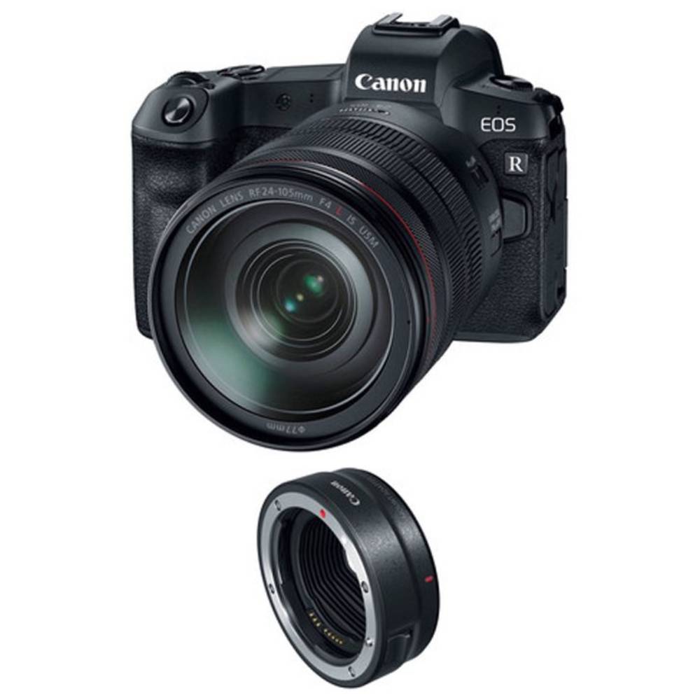 نقد و بررسی دوربین بدون آینه کانن Canon EOS R Kit 24-105mm and Mount Adapter EF-EOS R