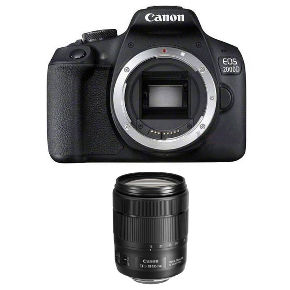 نقد و بررسی دوربین عکاسی کانن Canon EOS 2000D + لنز EF-S 18-135mm IS USM