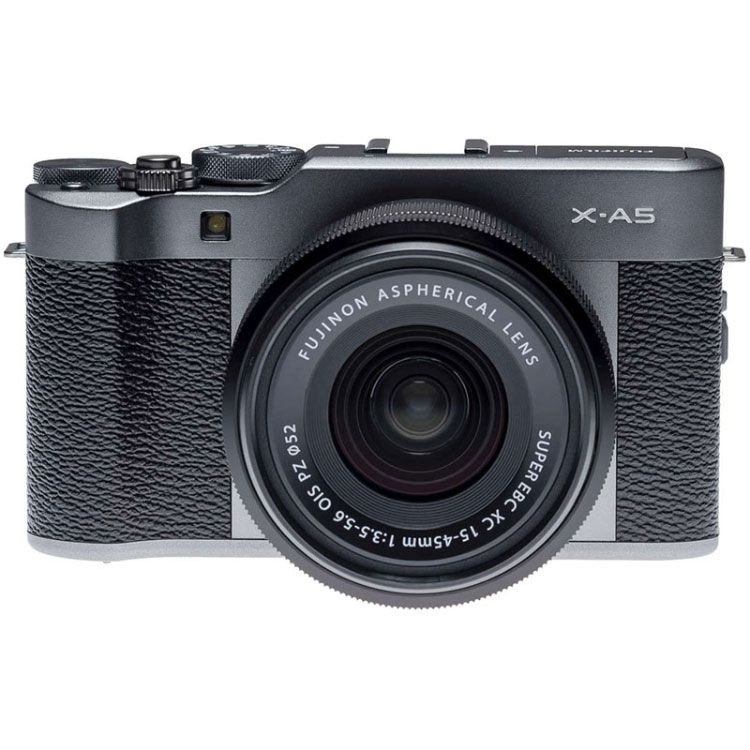 نقد و بررسی دوربین بدون آینه فوجی فیلم FUJIFILM X-A5 with 15-45mm Dark Silver