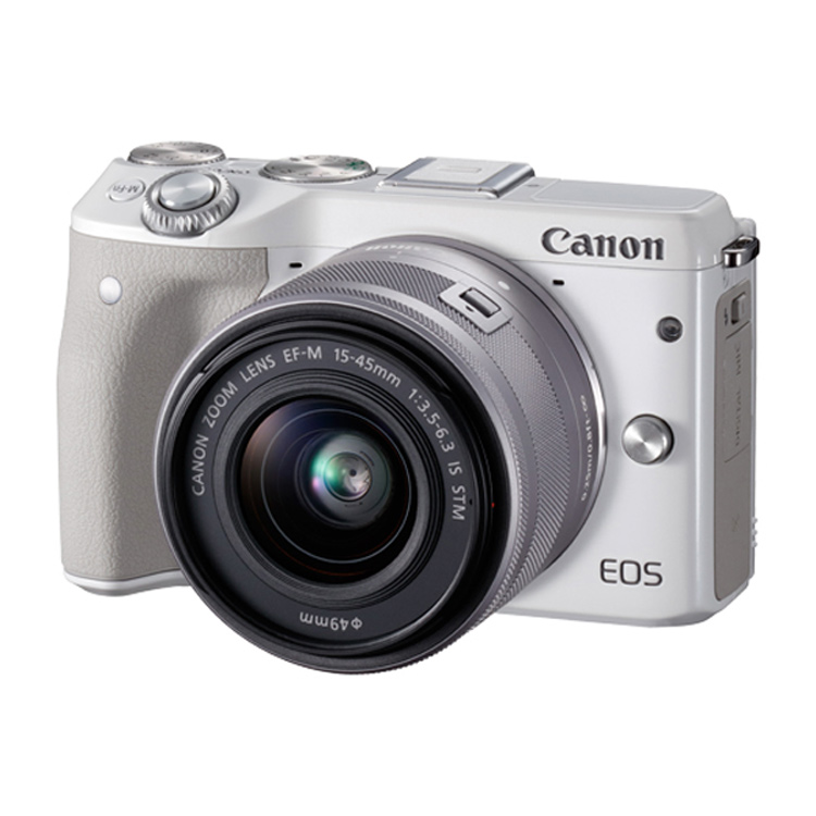 نقد و بررسی دوربین بدون آینه کانن Canon EOS M3 Kit 15-45mm f/3.5-6.3 IS STM WHITE