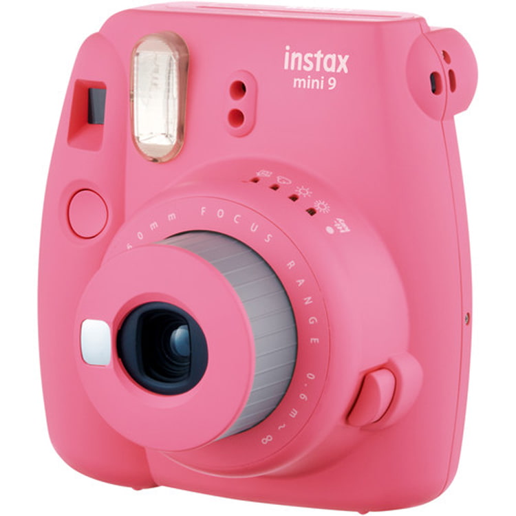 نقد و بررسی دوربین عکاسی چاپ سریع فوجی صورتی instax mini9 Flamingo Pink