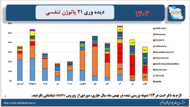 «ویروس های خانواده کرونا»؛ پیشتاز ویروس های تنفسی در گردش