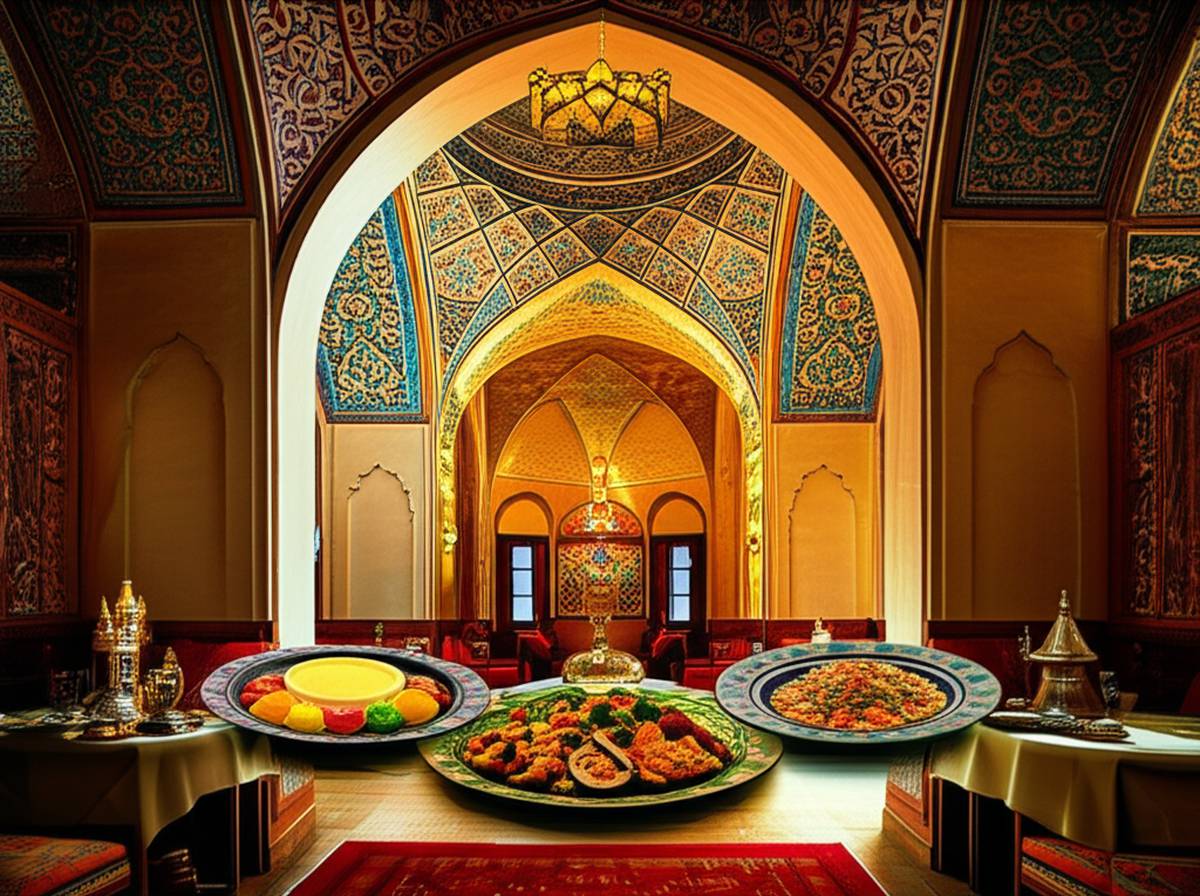 رستوران سنتی ترمه مشهد | تجربه اصیل غذاهای ایرانی و فضای سنتی