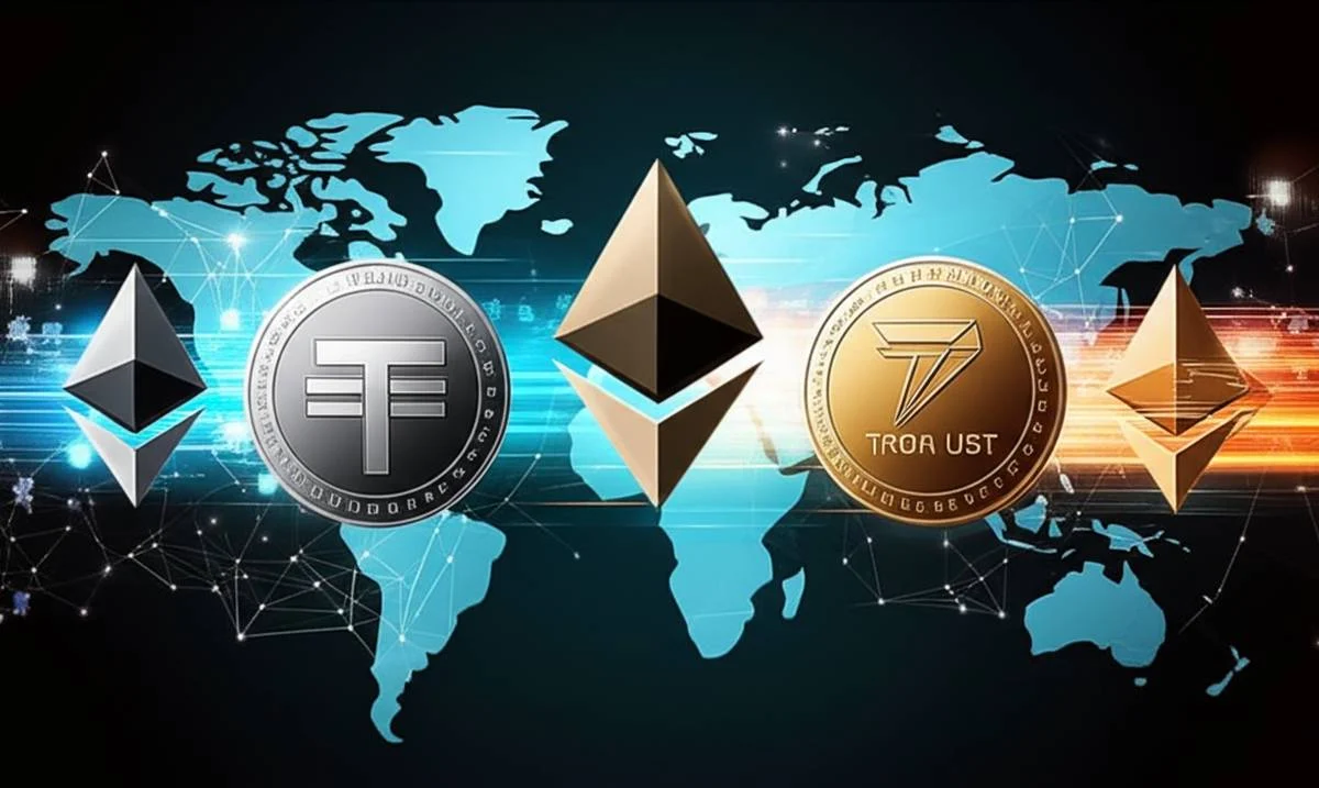 فرق تتر ترون با اتریوم: مقایسه جامع TRC20 و ERC20