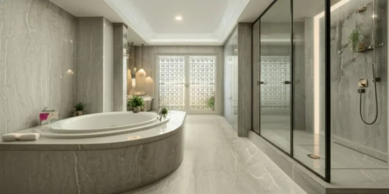 حمام مدرن ایرانی چه ویژگی‌هایی دارد؟ بررسی نقش جکوزی و کابین دوش در طراحی داخلی