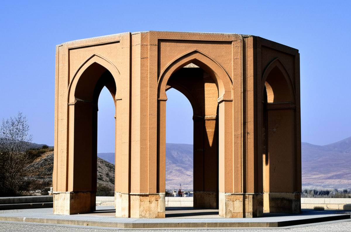 چهارطاقی گهواره دید در شیراز | تاریخچه و معماری
