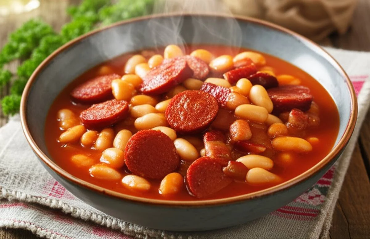 چگونه خوراک لوبیا لهستانی (Fasolka po Bretońsku) بپزیم؟