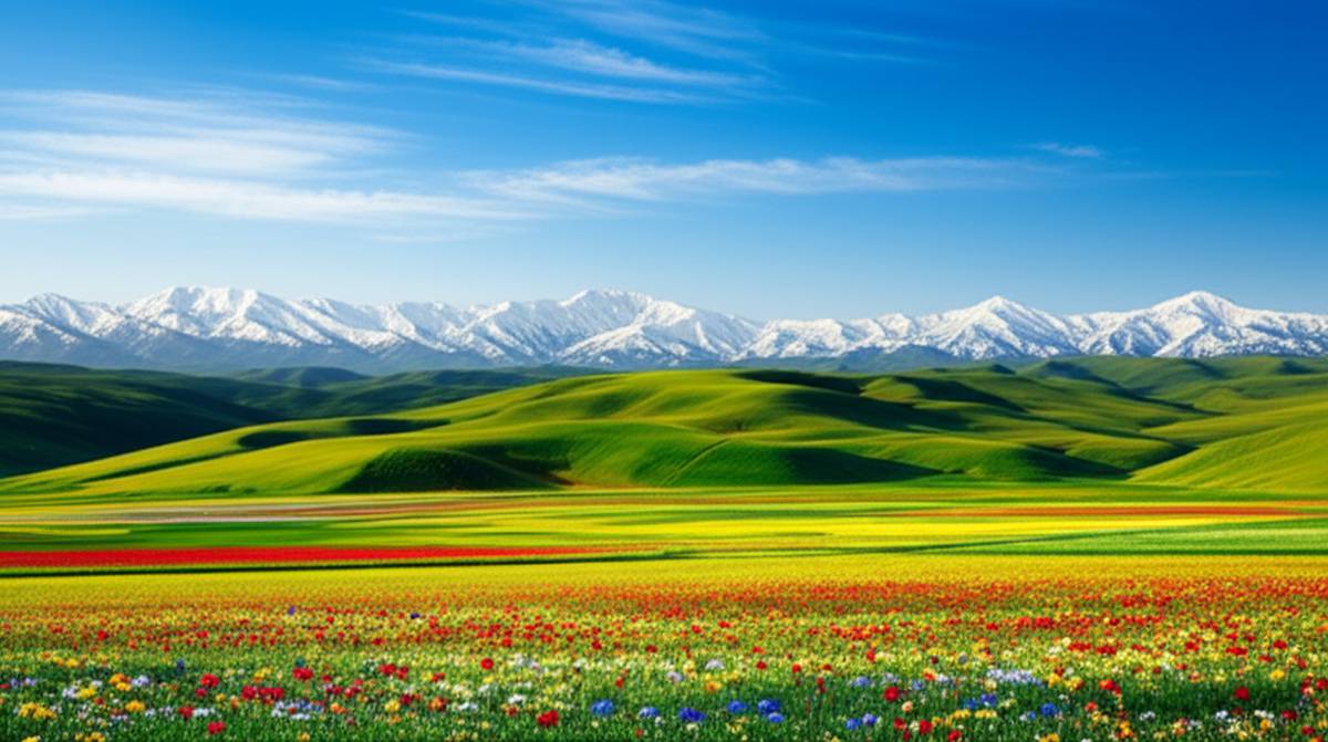 گردش نوروزی غرب ایران | طبیعت گردی در کوه و دشت