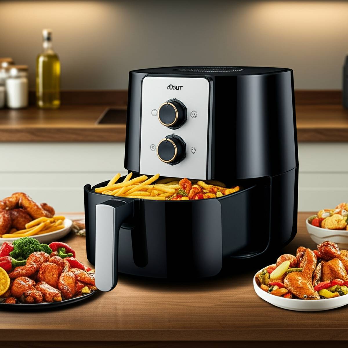 سرخ کن بدون روغن آزور AZ-442AF | بررسی تخصصی (مزایا و معایب)