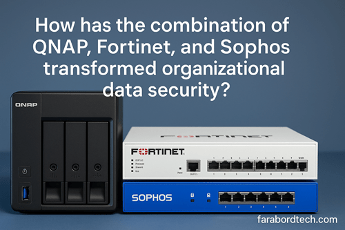 چطور ترکیب QNAP، Fortinet و Sophos امنیت داده های سازمانی را متحول کرده است؟