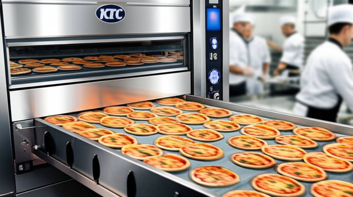 پخت 400 پیتزا در کمتر از یک ساعت با فر ریلی ktc