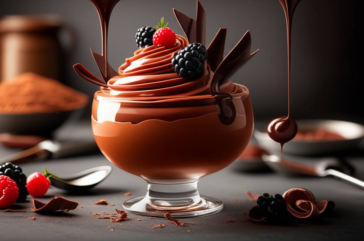 آموزش ساخت موس شکلاتی در قنادی