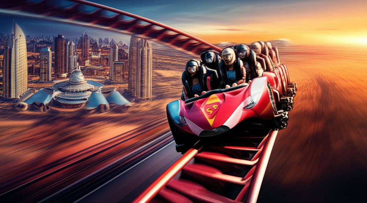 گردشگری ترن هوایی Formula Rossa ابوظبی | سریع ترین ترن هوایی جهان