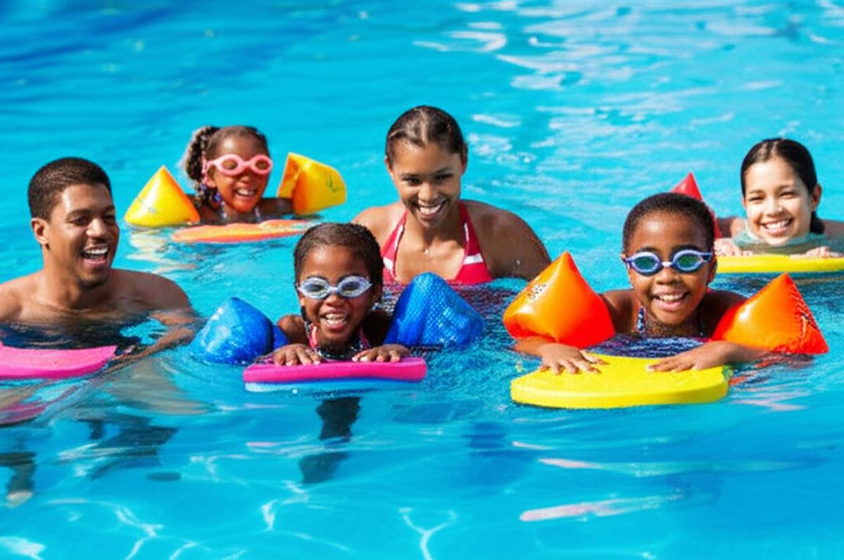 آموزش شنا به کودکان: یک راهنمای گام به گام برای والدین (+ سن و وسایل لازم)